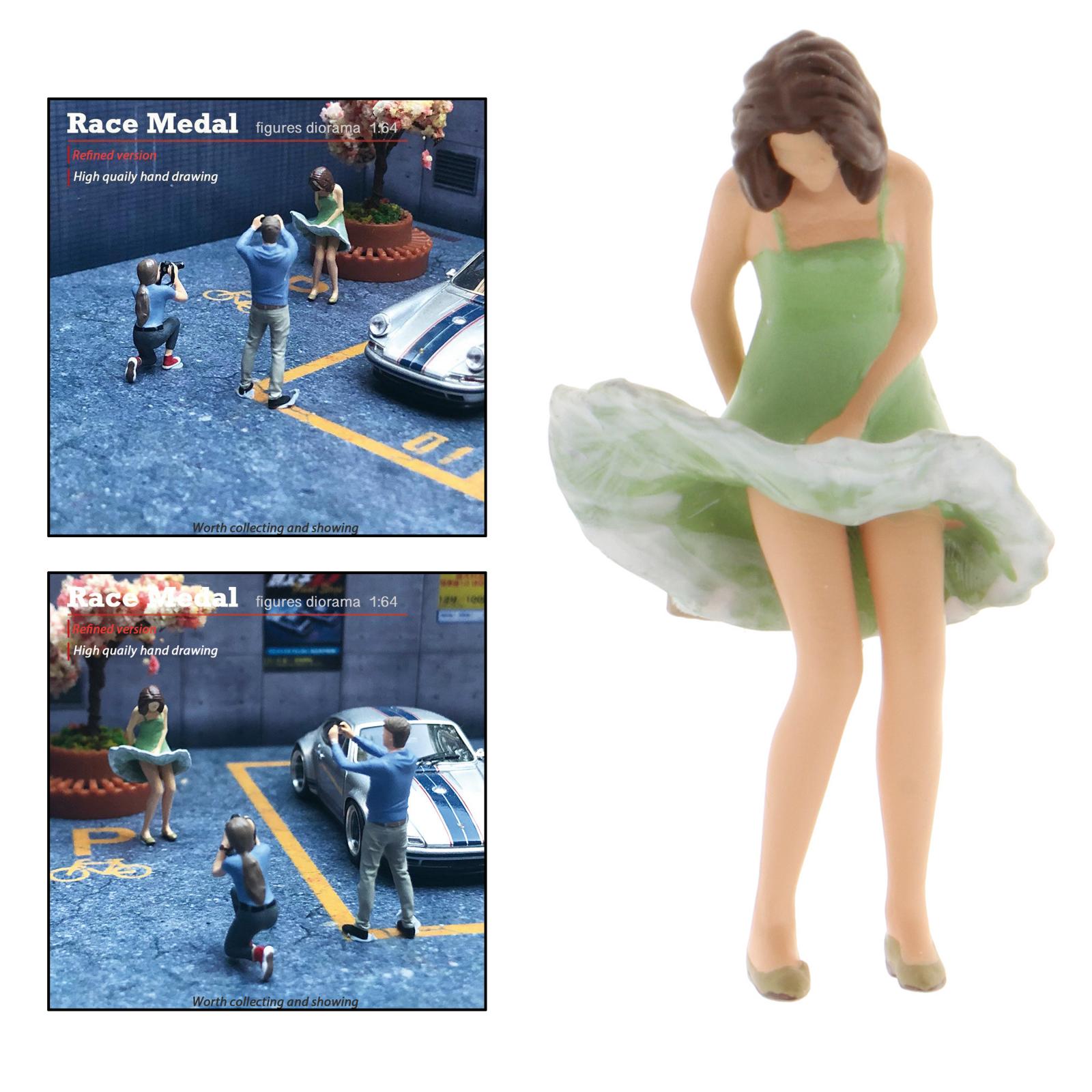 1:64th Figures Model Men People for Miniature Scenes Diorama Decoration Accessories: Style5