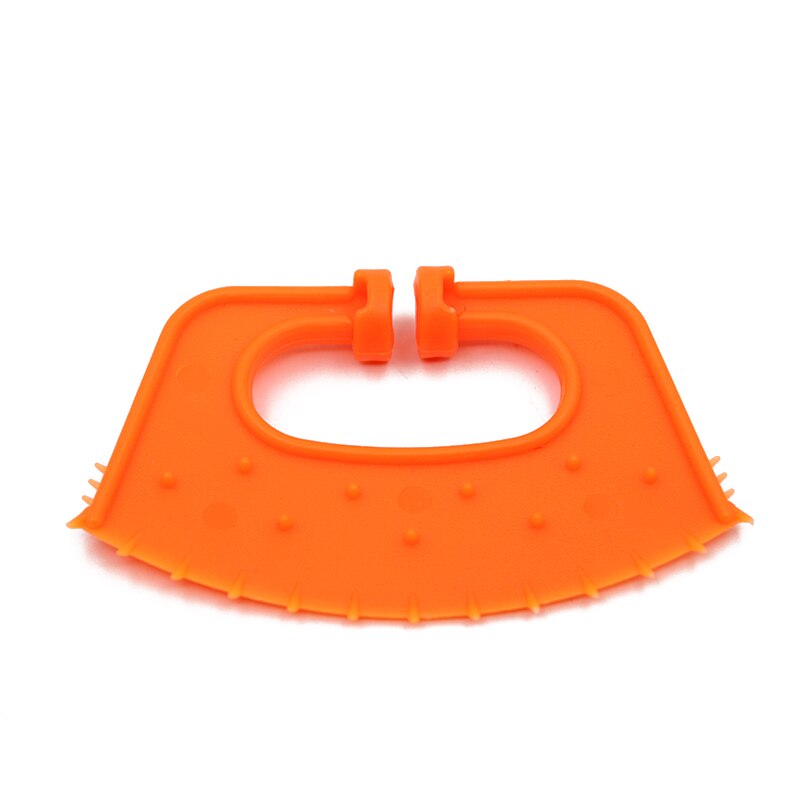 3Pcs Cow Nose Thorn Plastic Calf Cow Cattle Weaning Weaner Anti Sucking Milking Stop Kit Farm Cow Nose Ring Animal Equipments: Orange