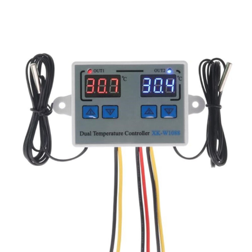 XK-W1088 Temperatur Regler LED Celsius Thermostat Regler Heizung Kühlung Temperatur Kontrolle für Kühler Heizung Aquarium: 12V