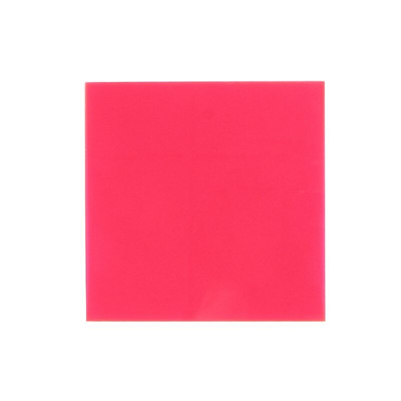 1pc Colored Acrylic Sheet Board 8*8cm DIY Toy Accessories Model Making: red
