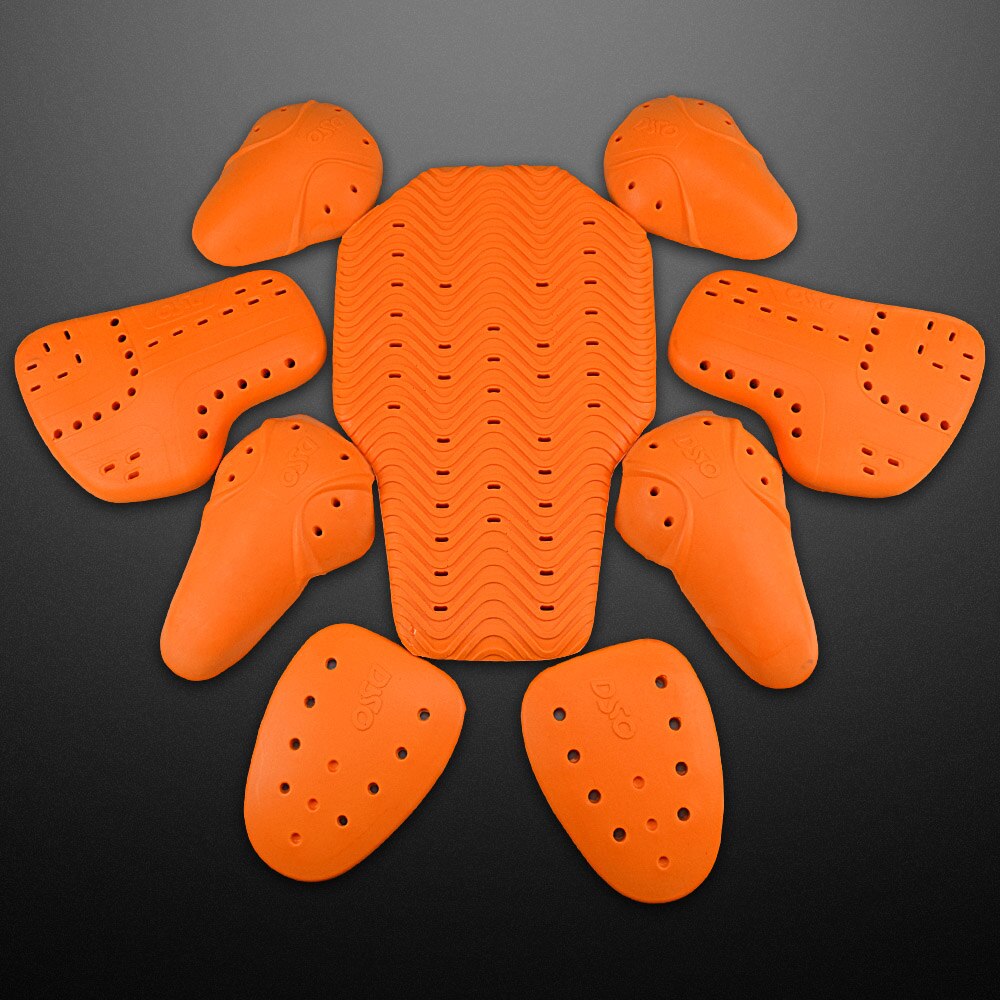 11 Pcs Ce Niveau 2 Motorbike Dso Protector Schouder Elleboog Knie Geheugen Trage Rebound Protector Armor