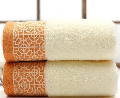 Luxe Katoen Gezicht Handdoeken Zachte Absorberende Elegante Badlaken Hand Badkamer Gezicht Hand Gehaakte Handdoeken Basten: Geel