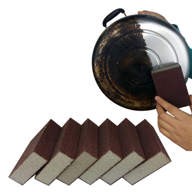 1PCS Portable Carborundum Magic Sponge Brush Eraser kitchen accessories Bathroom Washing Cleaning Cleaner Tool Sponge@2
