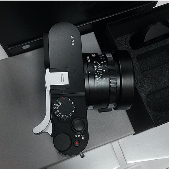 Ren kobber tommelfinger hvile mount tommelfinger greb skoomslag tommelfinger til leica  q2 q1 typ 116 mz- q q -2 leica q