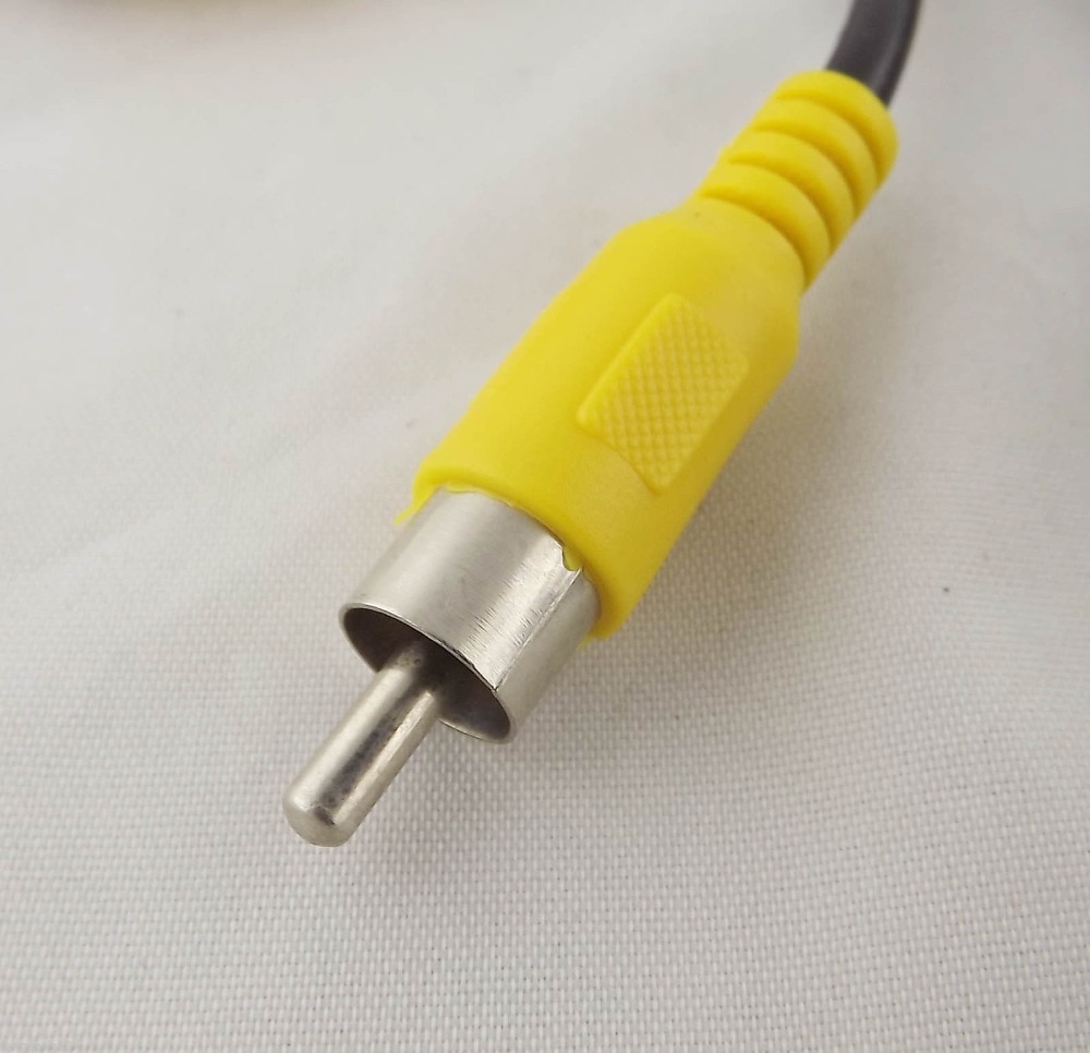 1pc 1M 5M 15Ft Single 1-RCA Phono Cable Male to Male Composite Audio Video black Cable