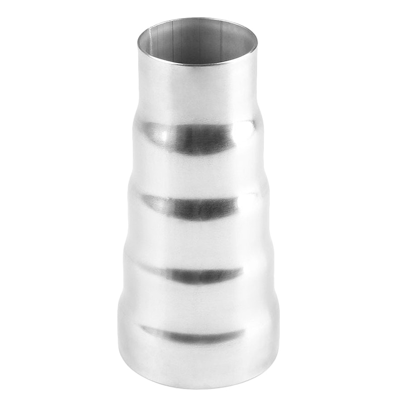 Adaptateur d'échappement en acier inoxydable, réducteur à 5 étapes, connecteur cône de tuyau, réducteur universel à 5 étapes pour voiture