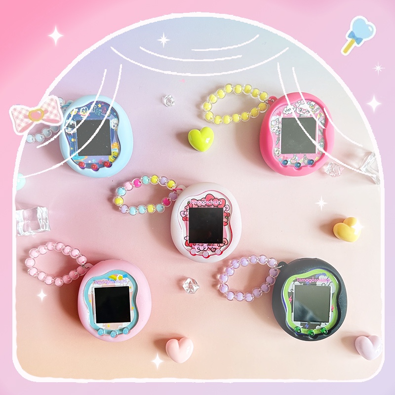 Tamagotchi Uni-funda protectora de silicona Kawaii, carcasa suave anticaída, accesorios bonitos de Tamagotchi, de cumpleaños