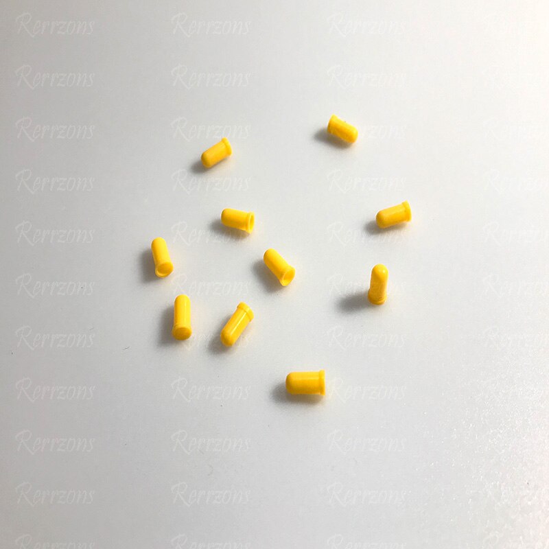 Mini lampe kappe für 3mm Mini lampe freies: Gelb