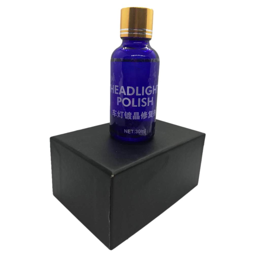30ml Car Headlight Polish Scratch Renovation Agent Polishing Coating Agent Repair Tools For Oxidation Yellow Lamp