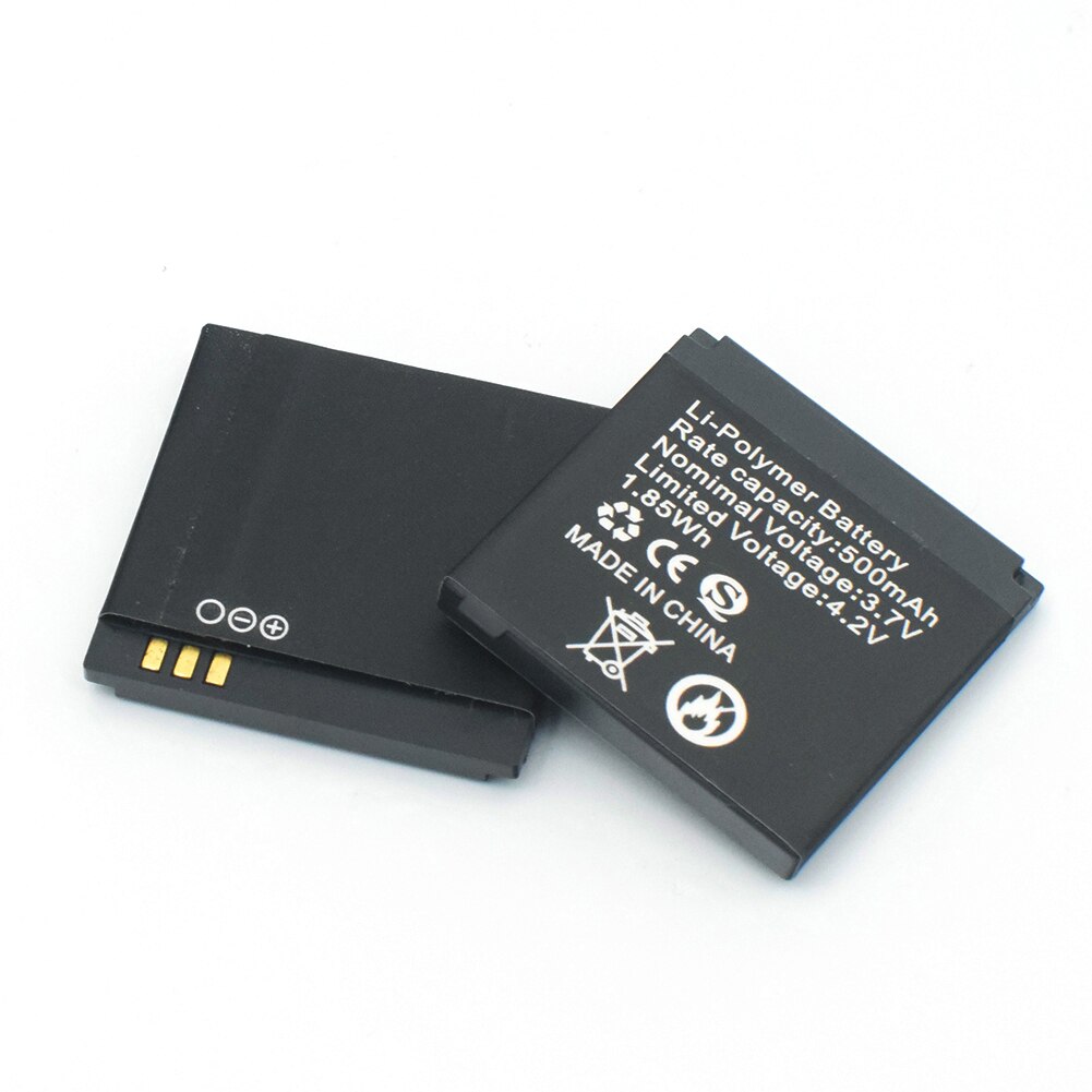 Postiman para reloj inteligente Q18, batería de litio recargable de 500mAh y 3,7 V, batería de polímero de litio de repuesto