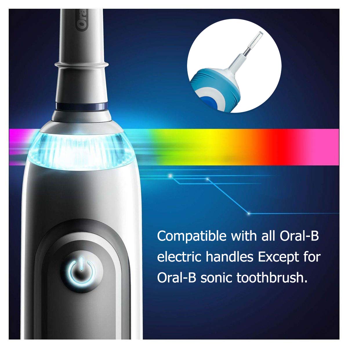 Cross Action Opzetborstels Voor Oral B D32 D1450 D1250 P9000 P7500 P8000 P4500 Elektrische Tandenborstel Heads