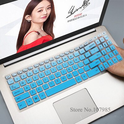 15.6&#39;&#39; Laptop Keyboard Cover Skin For Asus VivoBook Pro 15 N580G N580GD N580VD M580VD N580 M580 NX580VD YX570ZD YX570ud YX570