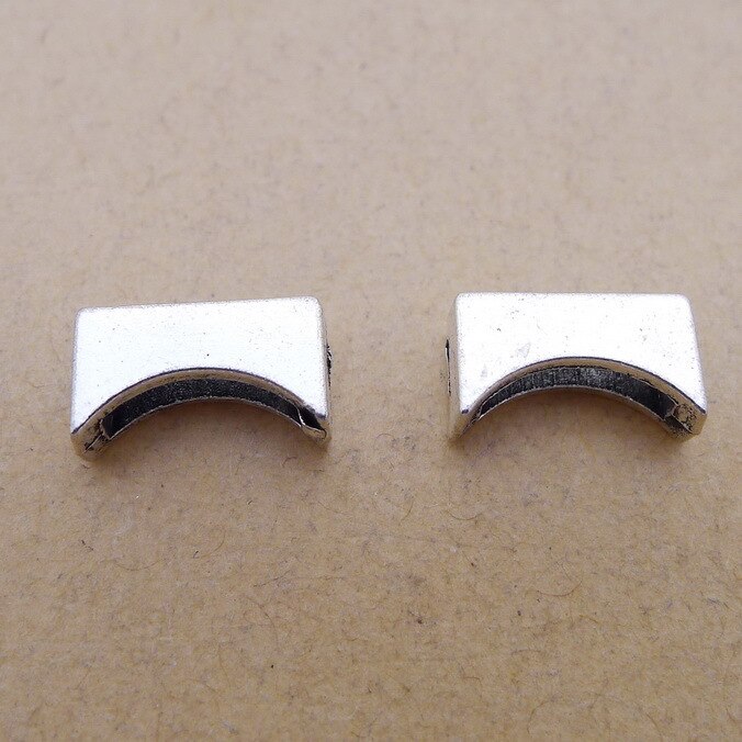 Diy Jewelry Accessories Parts Connecting Buckle Antique Silver Color 8*14mm 10 Pieces