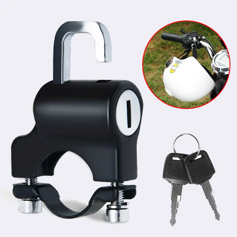 Elektrisch fietshelmslot Anti-diefstalbevestiging Multifunctioneel slot Hoofdbevestiging voor fietsen Anti-diefstal slot