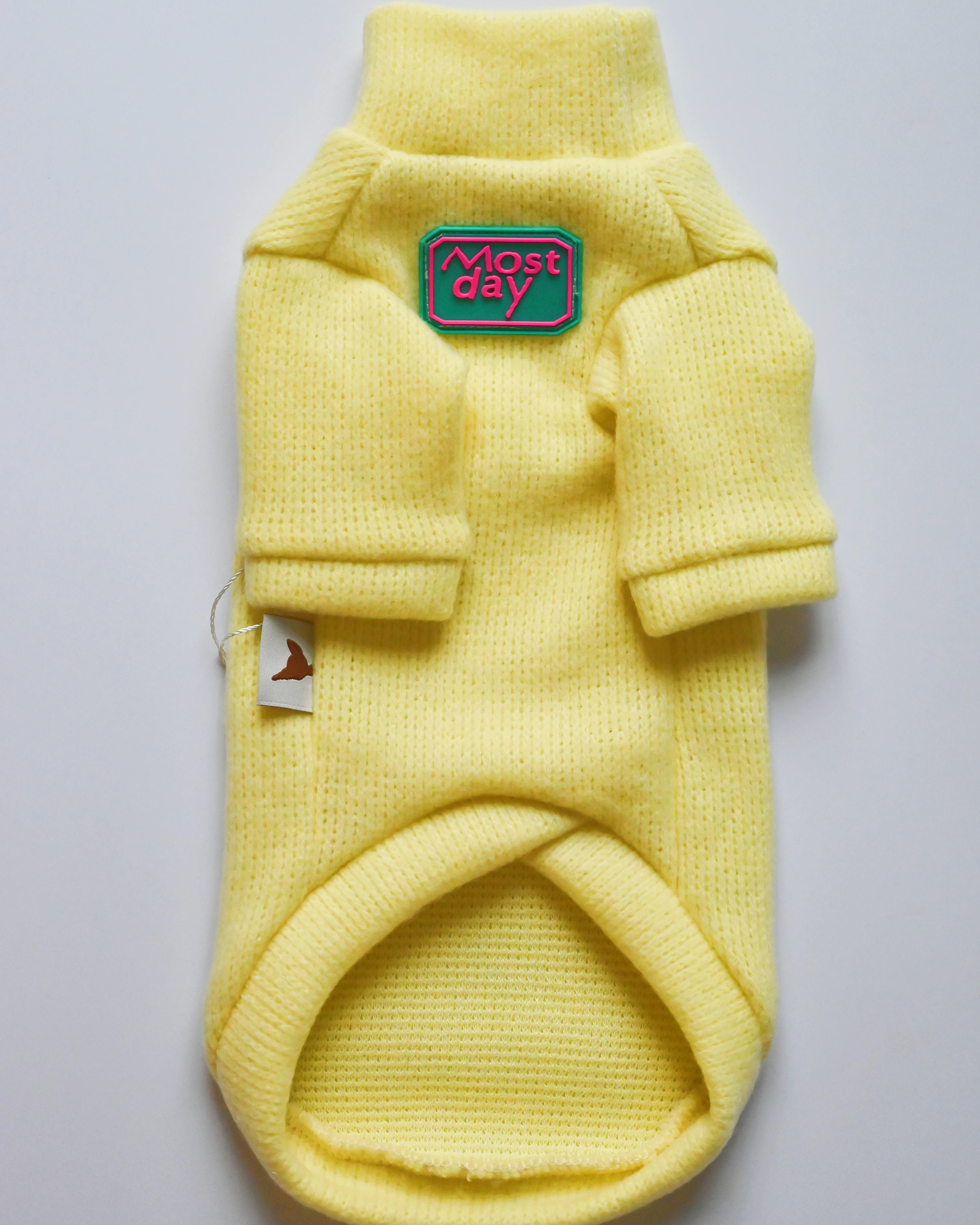 DUOMASUMI Devon Sweater Sphynx Cat Clothes Kitty Soft and Comfort Winter Hairless Cat Clothes: XS / Yellow
