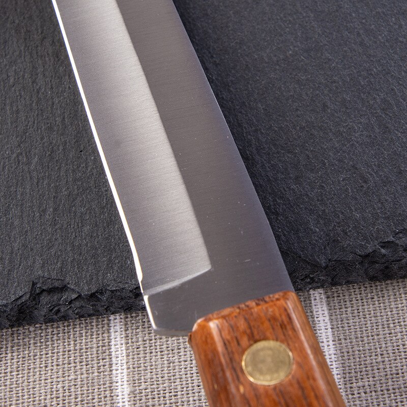 Kitchen Knife Stainless Steel Fish Fillet Fruit Paring Meat Cleaver Vegetables Slicing Chef Knife with Sheath