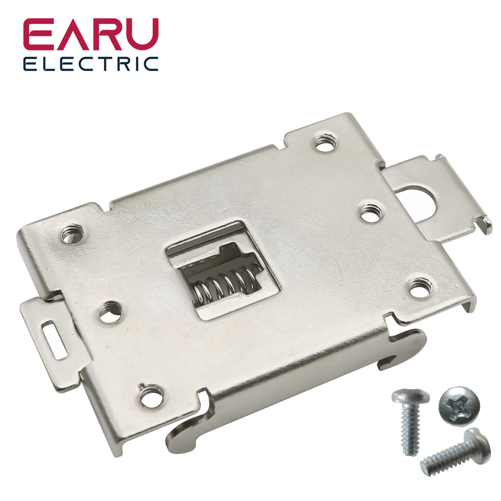 Eenfase SSR 35 MM DIN toepasbaar voor DA AA DD VA VD LA Rail Vaste Solid State Relais Clip Klem Met 2 Montage Schroeven