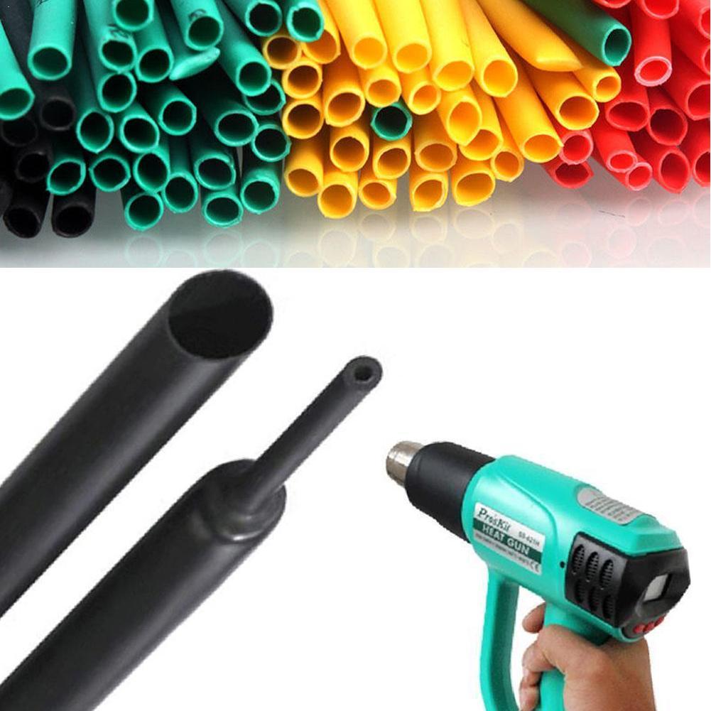Manguito de aislamiento termorretráctil, surtido electrónico de cables de alambre, tubo de poliolefina ignífugo, S9F4, 530 unids/set por juego