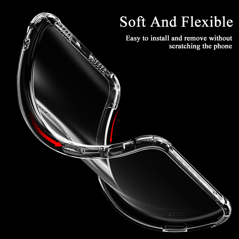 Mi11 schutzhüllen für xiaomi  mi 11, 5g /  Profi / Ultra / lite: transparente tpu-silikon-schutzhülle mit passgenauem Stoßstange für sterben rückseite des xiaomi  mi 11x Profi