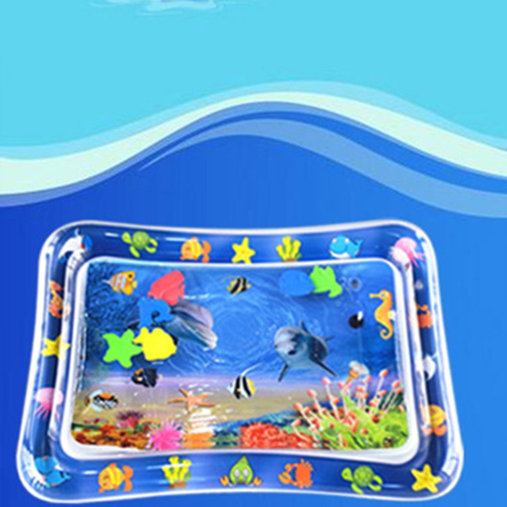 Water Mat Baby Opblaasbare Klopte Pad Kids Water Spelen Mat Zwemmen Vroege Onderwijs Speelgoed Veiligheid Kussen Peuter Water Pat pad