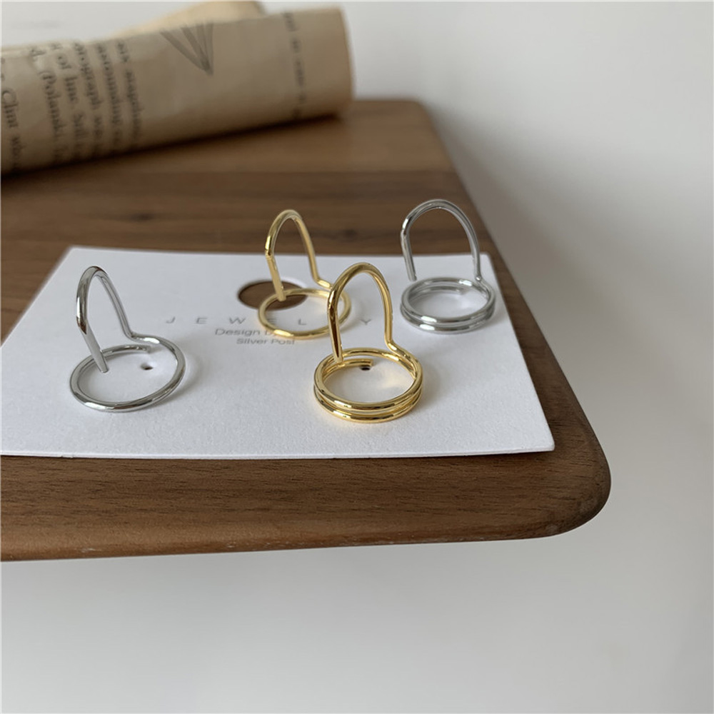 Anillos góticos de Metal para uñas finas para mujer, cubierta protectora diaria para la punta del dedo, joyería de