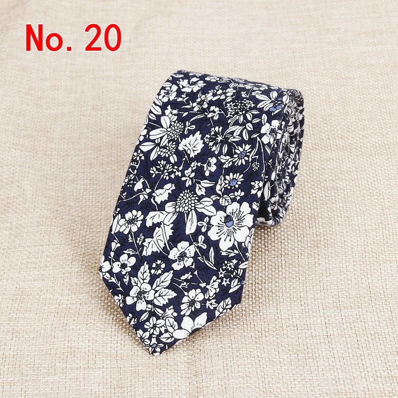 Corbatas clásicas de flores para hombre, Corbata de algodón hecha a mano para hombre, Corbatas florales estrechas de 6CM, , de boda, Corbata informal de Cachemira