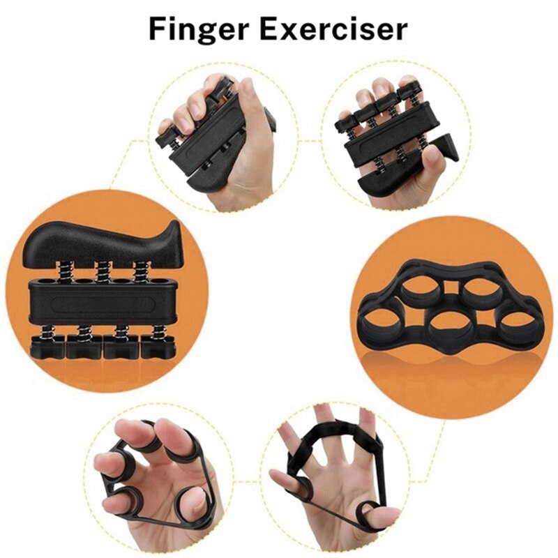 Tælle håndgrebsforstærker underarm håndled styrketræningssæt fingermotionist massagegreb bold fitnessudstyr