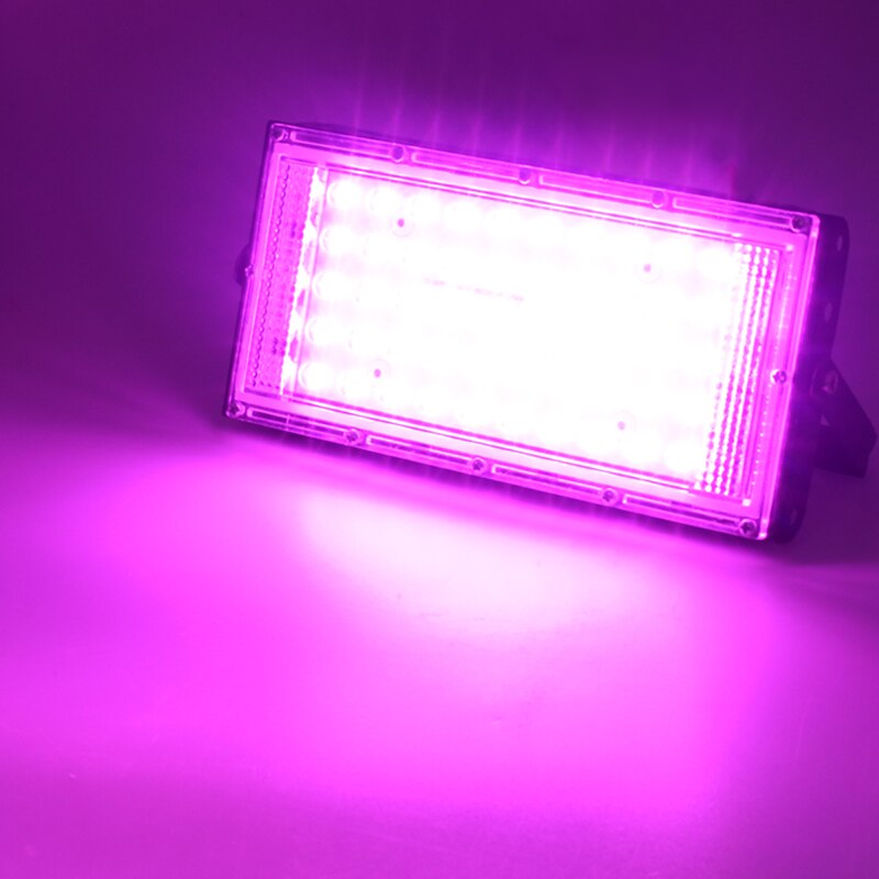 LED Floodlight Waterproof IP65 100W 50W LED Reflector AC 220V 240V LED Flood Light Spotlight Outdoor Landscape Lighting: Grow Light / 50W