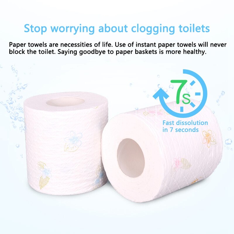 3 warstwy gospodarstwa domowego rolka papieru toaletowego łazienka nie łatwo złamać bibuła papier toaletowy drukuj papier zwijany prezenty 1/3/6 rolka