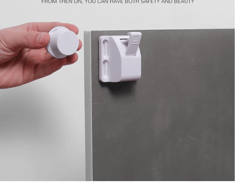 Magnetic Child Lock Children Protection Baby Safety Lock Drawer Latch Cabinet Door Lock Limiter Children Security Locks