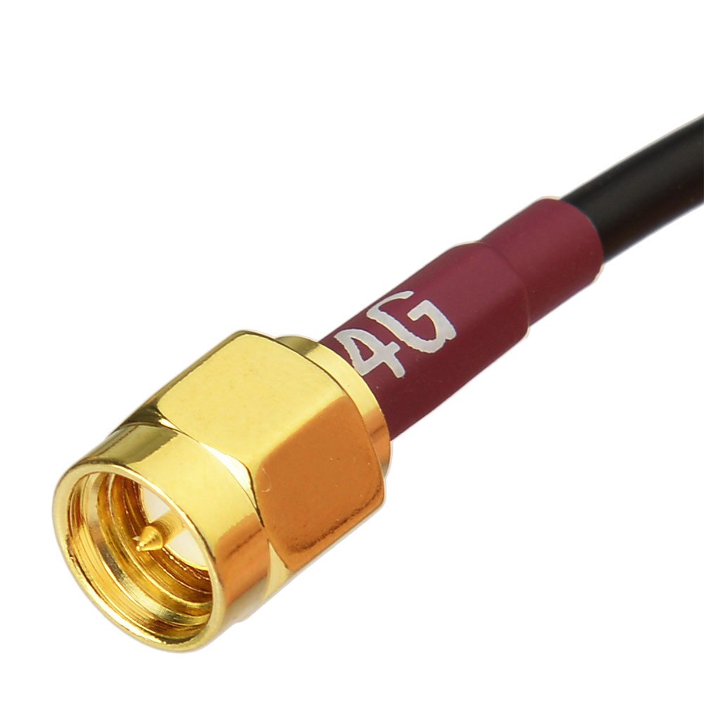 Antenna 4G LTE Esterna Superbat 3dBi - Base Magnetica, Cavo 3m, Connettore SMA Maschio