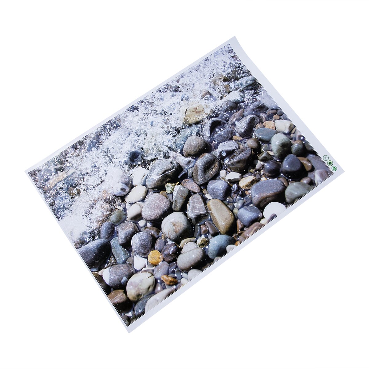 3d gulv vegg klistremerker Strand flyttbare veggmalerier dekaler dårlig soverom hjemmeinnredning 50 x 70cm: En