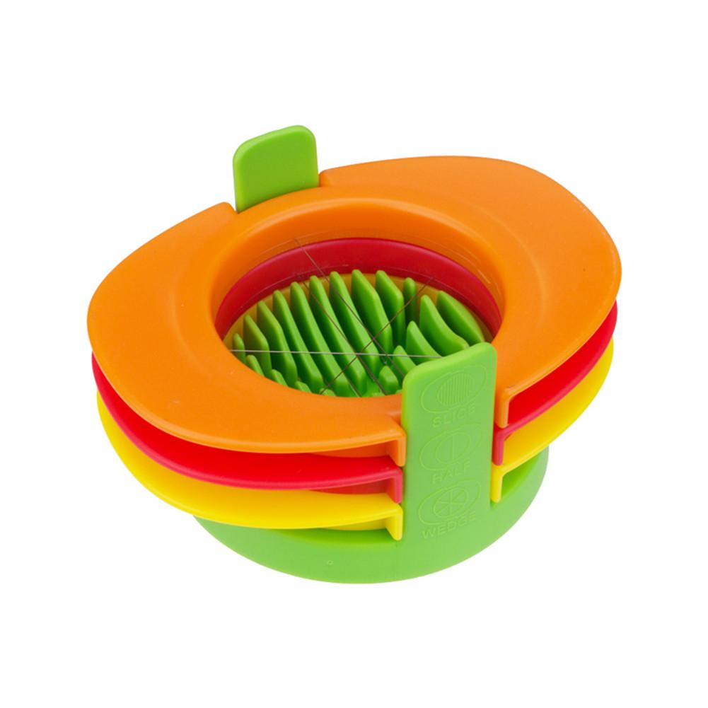 Handige Multifunctionele Tarwe Stro Ei Cutter Split Apparaat Voedsel Divider Slicer Eiersnijder Feestelijke Decoratie