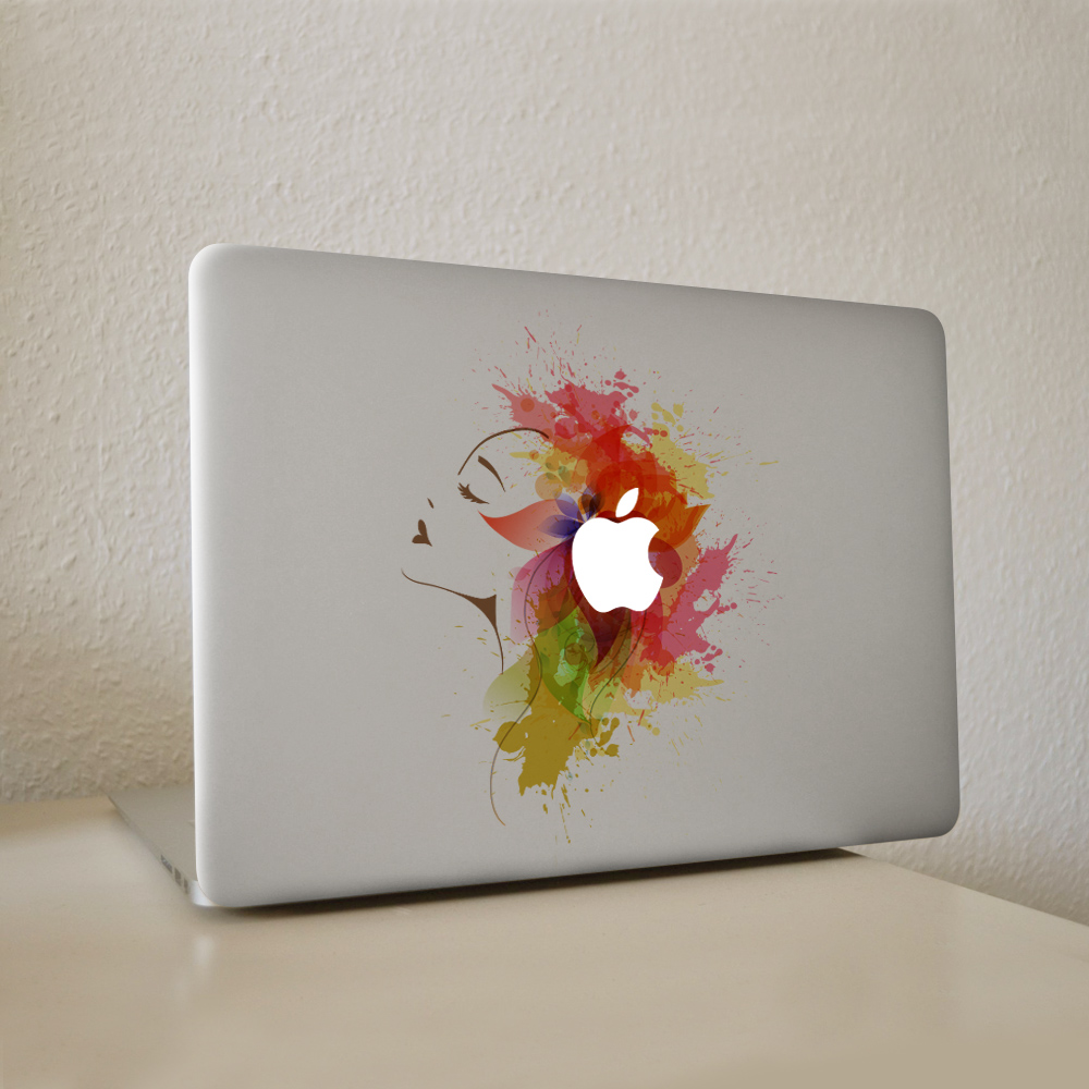 beauty shot from the side Vulture style Vinyl Decal Laptop Sticker For DIY Macbook Pro Air 11 13 15 inch Laptop Skin