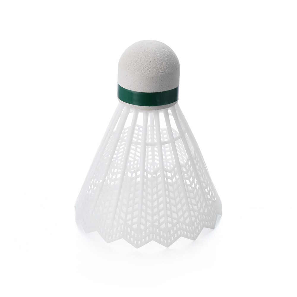 12 stk/sæt hvide fjerkræ badminton skum bolde fritid udendørs spil ketsjer sport badminton træning
