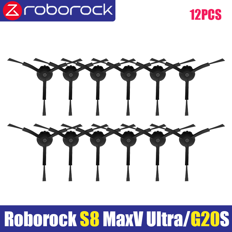 Roborock S8 Max V Ultra G20s robot Vacuum Cleaner Accessories mop Choth vacuum bags Side Brush Filter Replaceable Parts: Dark Khaki