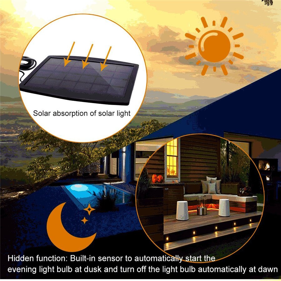 Beiaidi moderne solenergi i jorden lys trappe havegang spotlight solar græsplæne pyntede lys til gårdhave terrasse pool dekoration