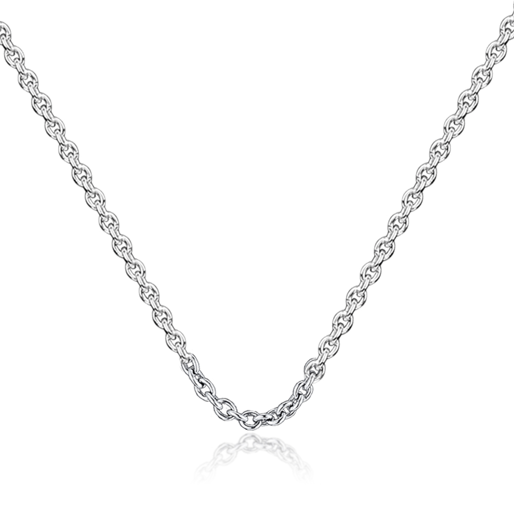 Zilveren Ketting Ketting 100% Authentieke Sterling-Zilver-Sieraden Voor Vrouwen