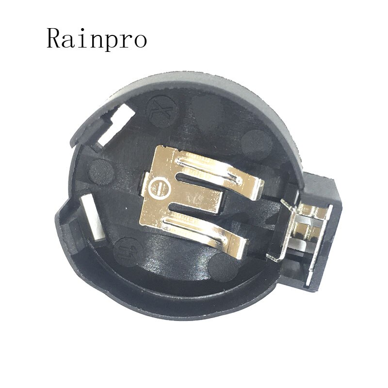 Rainpro 5PCS/LOT CR2450 2450 Coin Cell Button Battery Socket Holder Case 2 Pins Black.