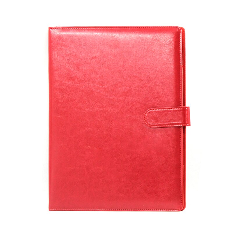 A4 Clipboard Folder, File Clipboard with Pen Holder, PU Leather Document Clipboard with Storage Organiser