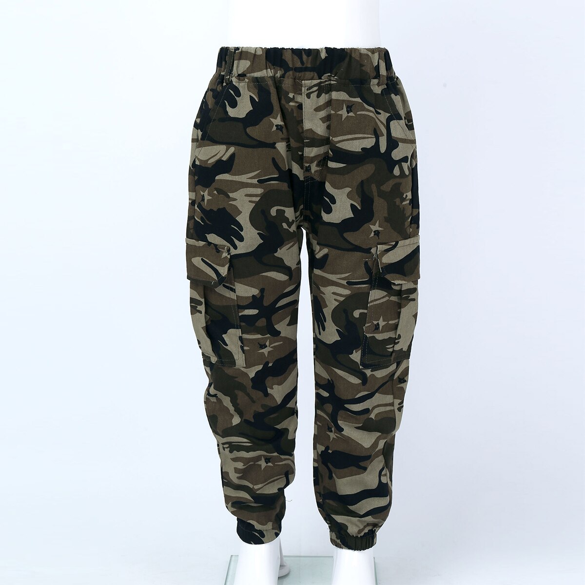 Kids Camo Trousers Teenage Boys Cargo Pants Casual Cotton Sport Pants Children Camouflage Pants For Boys Joggers Sweatpants