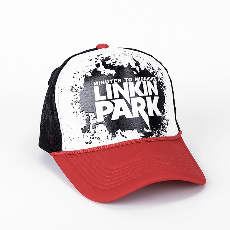 Gorras de béisbol Unisex de verano para hombres y mujeres, gorras con Cierre trasero de malla transpirable, gorra informal de camionero ajustable: PAPK-red