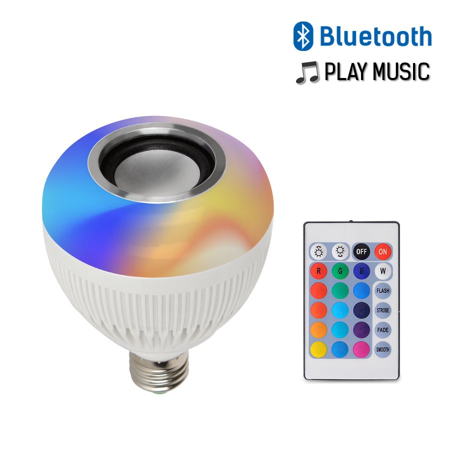 E27 16 Kleur Veranderende Magische Lamp Lamp 110-265V Bluetooth controle RGB Led Licht Woondecoratie Interieur Apple vormige Bombilla LED: Default Title