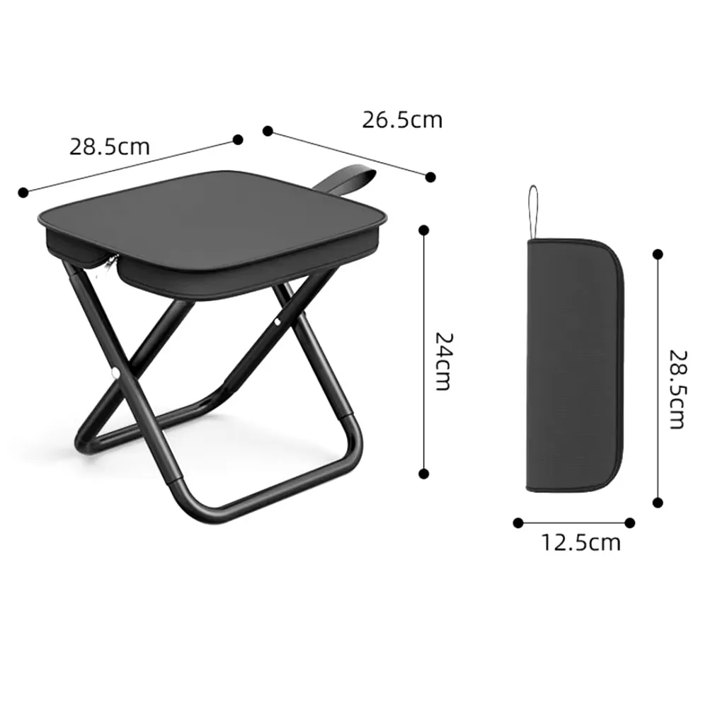 Handtas Krukken Outdoor Campingstoelen Draagbare Ultralichte Viskruk Eenvoudige Babystoelen Eenvoudig Opvouwbare Picknick Waterdichte Stoel