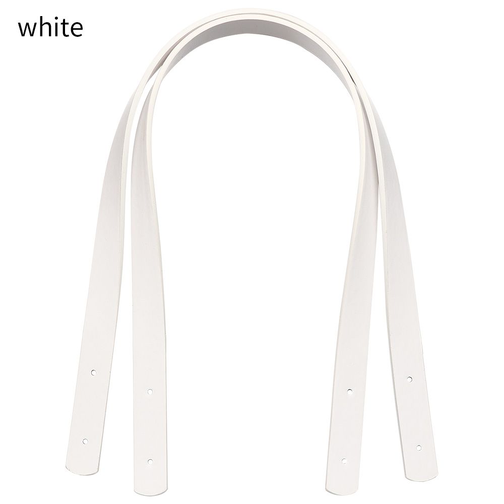 1 Pair Detachable PU Leather Handle Shoulder Bag Belt DIY Replacement Accessories Handbag Band Handle Strap With Rivets