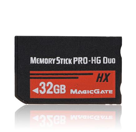 Bastão de memória ms pro duo 4/8/16/32gb, cartão flash para sony psp cibershot câmera jogo de cartas de memória com capacidade total: Memory card 32GB