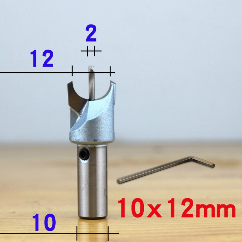 6mm-30mm Frees Frees Boeddha Kralen Ball Mes Houtbewerking Gereedschappen 10mm Schacht Houten Kralen boor Voor Fresas Para CNC: 10mm x 12mm
