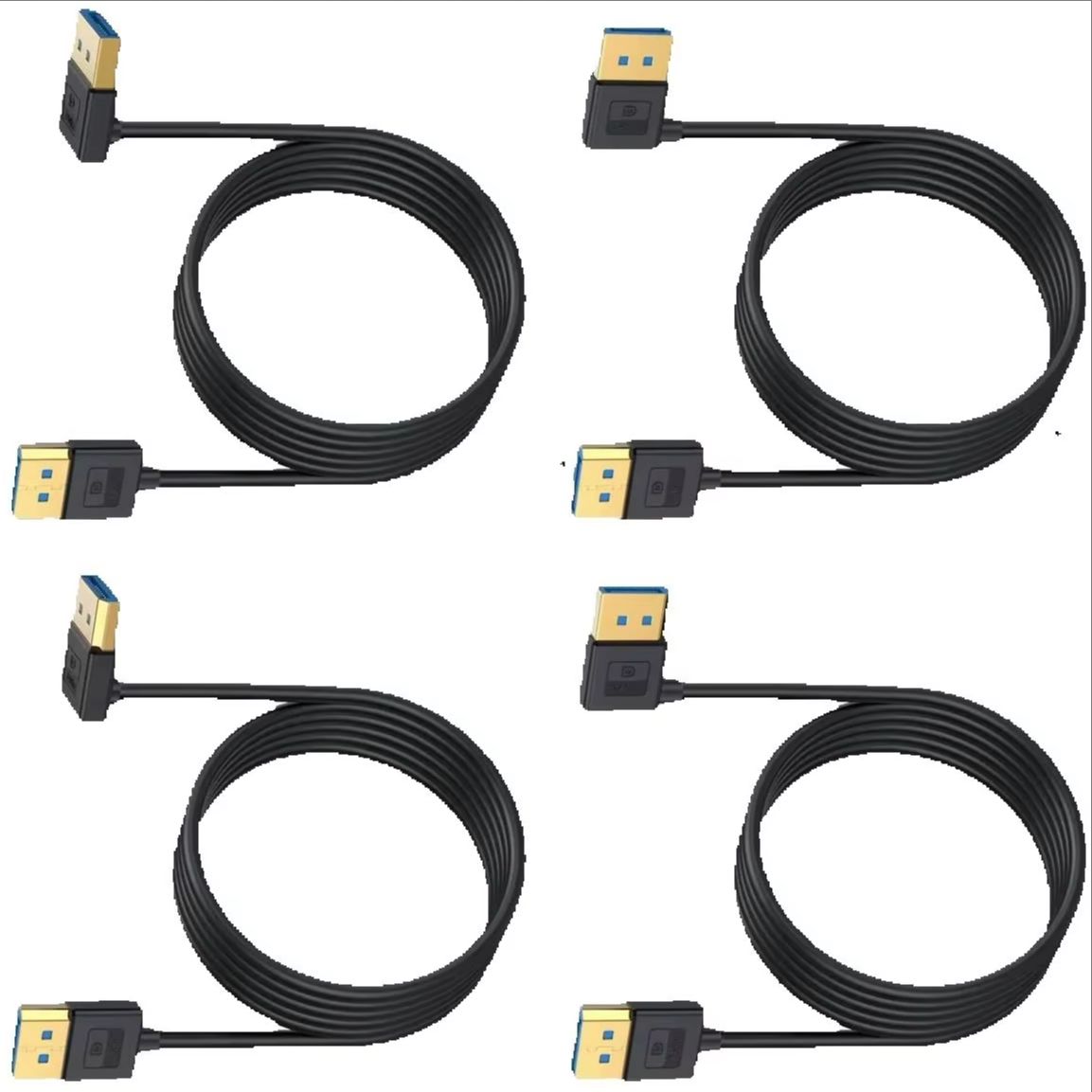 silicone cable Right Angle Displayport 1.4 Cable 90°Angled Displayport Cable 1.4V up to 8K 60Hz 4K/144Hz Supported 32.4Gbps