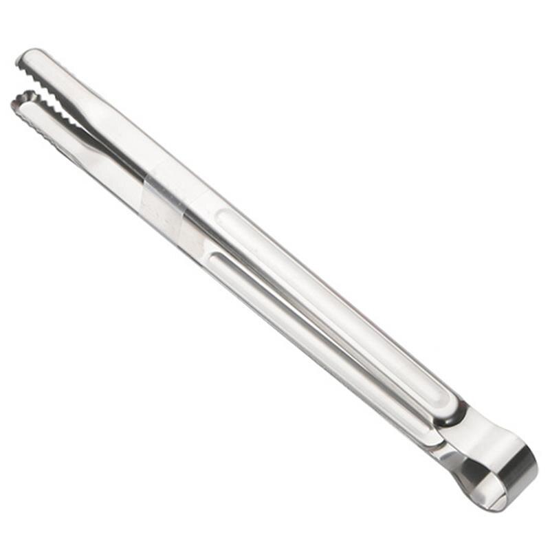 Pinzas para parrillas utensilios de cocina, pinzas de cocina de acero inoxidable largo, pinzas para cubitos de hielo, accesorios para herramientas de barbacoa, 1 ud.: XL