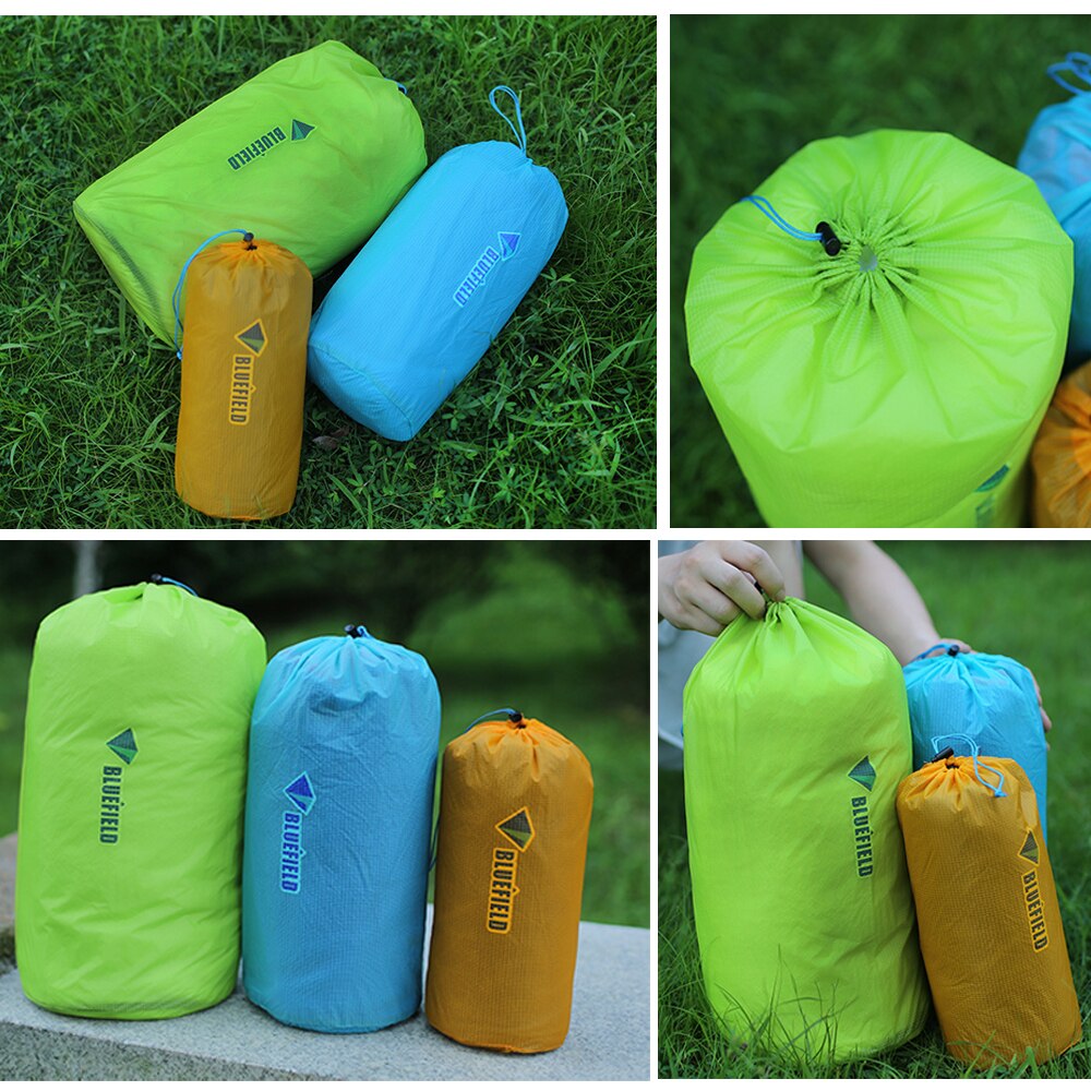 River Trekking Bags Outdoor Equipment Camping Trekking Drifting Dry Bag Drawstring Bag Nylon Water Repellent Bag Tent Peg Pouch
